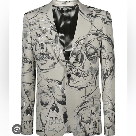 Alexander McQueen Skull Blazer - Picture 2 of 10